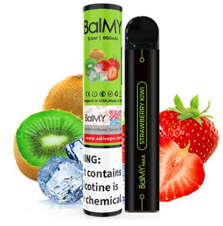 Ашка BalMY Max Акциз Strawberry Kiwi (Клубника Киви) 1500 puff