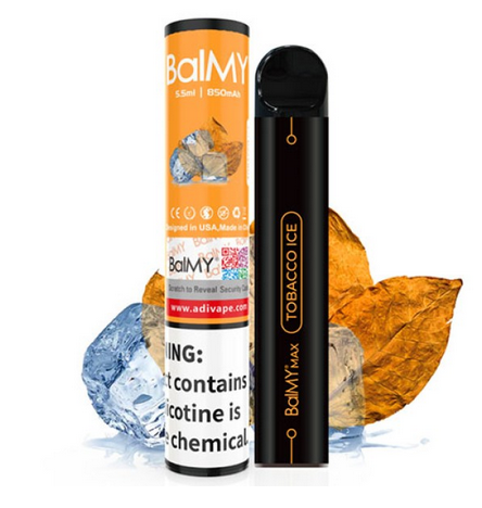 Ашка BalMY Max Акциз Tobacco (Табак) 1500 puff