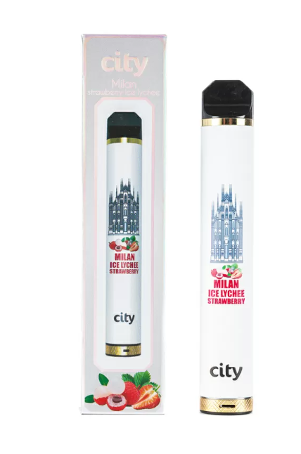Ашка City 1600 затяжек Милан - Клубника