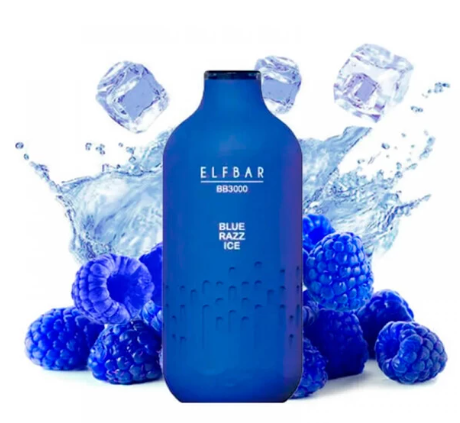 Ашка Elf Bar BB Blue Razz Ice (Блу Разз Лед) (3000 Затяжек)