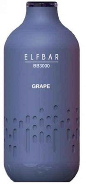 Ашка Elf Bar BB3000 10 мл 5% - (Эльф Бар ББ 3к тяг) Виноград