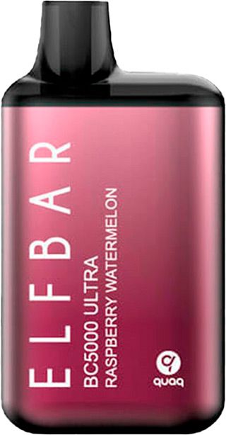 Ашка Elf Bar BC5000 Ultra 13 мл 5% - (Эльф Бар БЦ Ультра 5к тяг) Малина + Арбуз