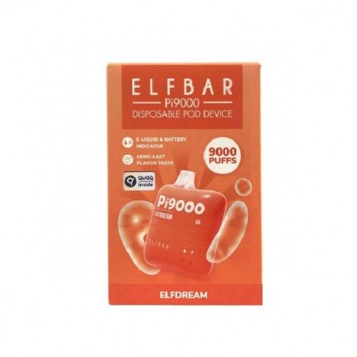 Ашка Elf Bar PI Elf Dream 9000 Затяжек - (Эльф Бар ПИ 9к тяг) Дрим