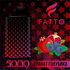 Ашка Fatto pods 5 stars Гранат Голубика 5000 затяжек