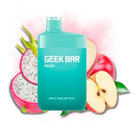 Ашка Geek Bar Яблоко Дрэгон Фрут 5000 Затяжек