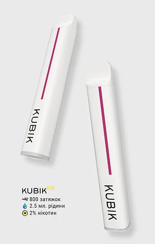 Ашка Kubik 800 со вкусом Арбуз со льдом 2%