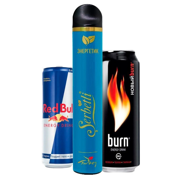 Ашка Serbetli Energy (Энергетик) (1200 Затяжек)