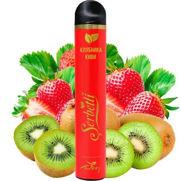 Ашка Serbetli Strawberry Kiwi (Клубника Киви) (1200 Затяжек)