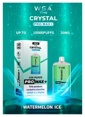 Ашка Сrystal pro max Арбуз Лед 10000 затяжек
