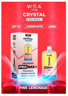Ашка Сrystal pro max Клубника Лед 10000 затяжек