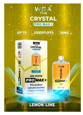 Ашка Сrystal pro max Лимон лайм 10000 затяжек
