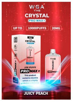 Ашка Сrystal pro max Персик 10000 затяжек