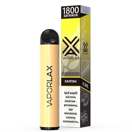 Ашка VAPORLAX Акциз Captain (Капитан)1800 puff