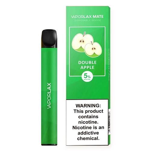 Ашка VAPORLAX MATE Акциз Double Apple (Двойное Яблоко) 800 puff