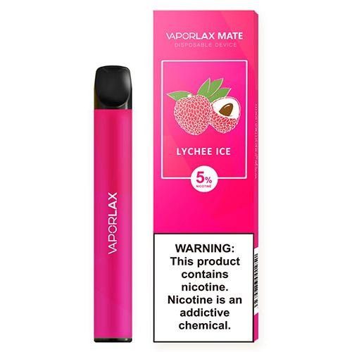 Ашка VAPORLAX MATE Акциз Lychee Ice (Личи Лед) 800 puff