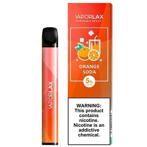 Ашка VAPORLAX MATE Акциз Orange Soda (Апельсиновая Сода) 800 puff