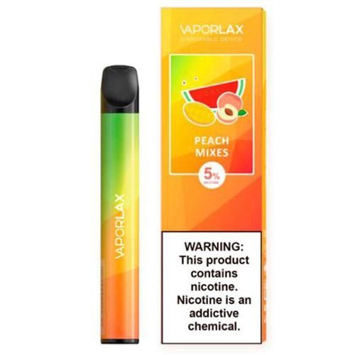 Ашка VAPORLAX MATE Акциз Peach Mixes (Персик) 800 puff