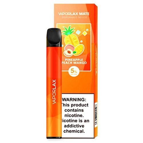 Ашка VAPORLAX MATE Акциз Pineaaple Peach Mango (Ананас Персик Манго) 800 puff