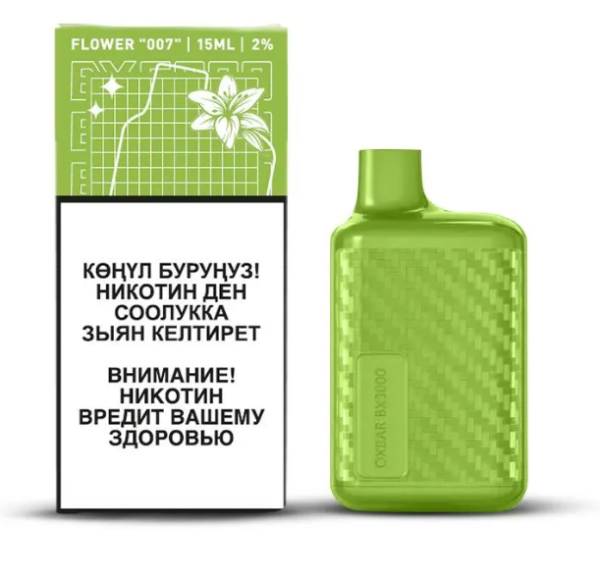 Ашка OX BAR BX 2% 6000 яблоко
