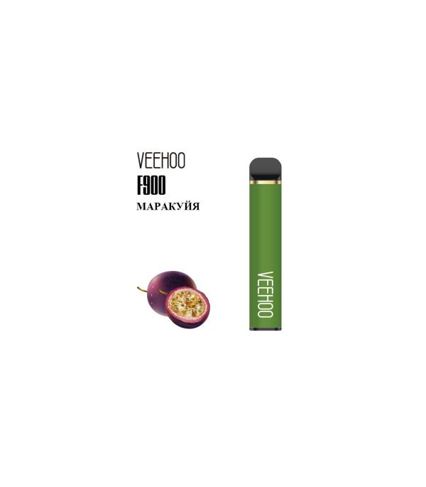 Ашка Одноразовые сигареты F900 Veehoo 1200 тяг Маракуйя