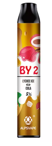 Ашка Alpsvape BY2 2000 2 вкуса в 1 Lychee Ice Cola