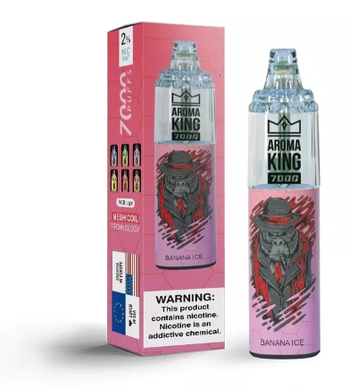 Ашка Aroma King Tornado 7000 650 mAh Banana 2% (Банан)