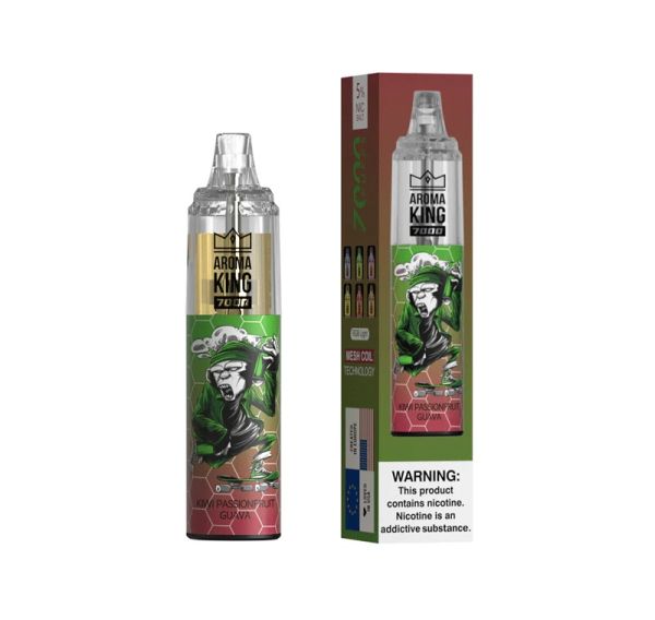Ашка Aroma King Tornado 7000 650 mAh Kiwi Passion Fruit Guava 2% (Киви с маракуей и гуавой)