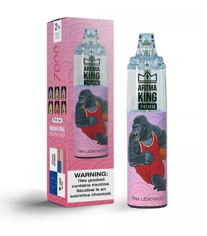 Ашка Aroma King Tornado 7000 650 mAh Pink Energy 2% (Ягодный Энергетик)
