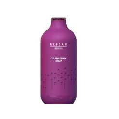 Ашка Elf Bar BB3000 650mAh Cranberry Soda 5% - (Эльф Бар ББ 3к тяг) Клюквенная газировка