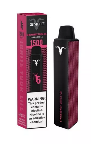 Ашка IGNITE 1500 Strawberry Guava Ice