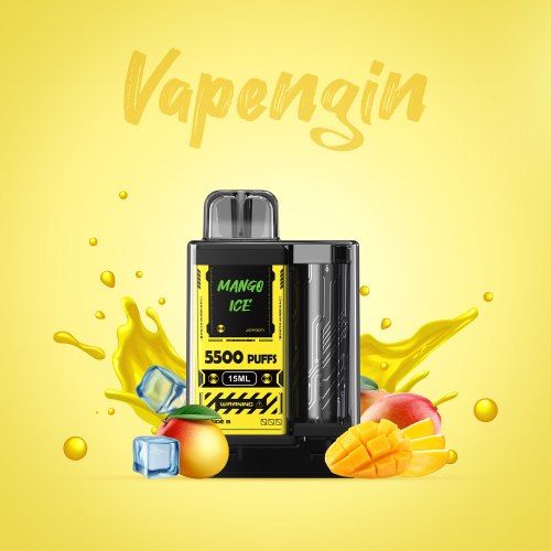 Ашка Vapengin - Mango Ice 5500 puffs 5%