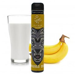 Ашка Elf Bar 1500 Lux Disposable Device 850mAh Banana Milk 5% - (Эльф Бар Люкс 1.5к тяг) Банановое молоко