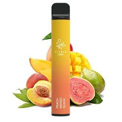 Ашка Elf Bar 2000 Disposable Device 1200mAh Peach Mango Guava 5% - (Эльф Бар 2к тяг) Персик Манго Гуава
