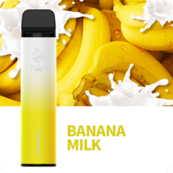 Ашка ELF BAR 5000 Disposable Device 650mAh Banana Milk (Rechargeable) 5% - (Эльф Бар 5к тяг) Банан молоко
