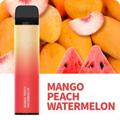 Ашка ELF BAR 5000 Disposable Device 650mAh Mango Peach Watermelon (Rechargeable) 5% - (Эльф Бар 5к тяг) Арбуз Манго Персик