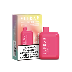 Ашка Elf Bar LB 5000 Disposable Device 650mAh Cherry Peach Lemonade - (Эльф Бар ЛБ 5к тяг) Вишневый персиковый лимонад