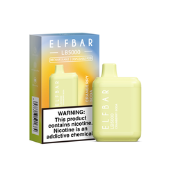 Ашка Elf Bar LB 5000 Disposable Device 650mAh Cranberry Soda - (Эльф Бар ЛБ 5к тяг) Клюквенная сода