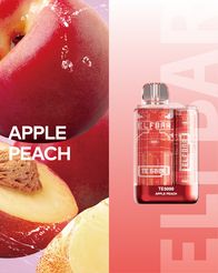 Ашка Elf Bar TE 5000 550mAh Apple Peach - (Эльф Бар ТЕ 5к тяг) Яблоко персик