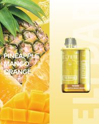 Ашка Elf Bar TE 5000 Disposable Device 550 mAh Pineapple Mango Orange - (Эльф Бар ТЕ 5к тяг) Ананас Манго Апельсин