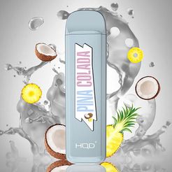 Ашка HQD Mega 1800 Pina Colada 5% (Пина Колада)