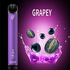 Ашка HQD Super Grapey 0%