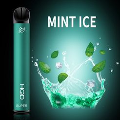 Ашка HQD SUPER Ice Mint 0% (Ледяная мята)