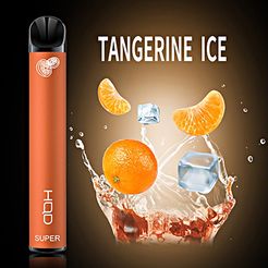 Ашка HQD Super Tangerine Ice 0% (Мандариновый лед)