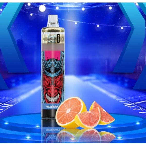Ашка RandM Dazzle 7 500 Затяжек (Дозаправляемые) Розовый лимонад