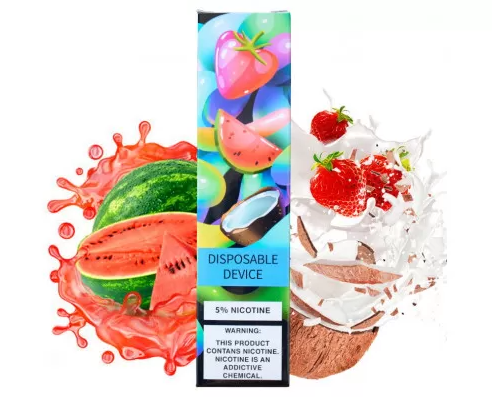 Ашка система ZeeZee 1500 Strawberry Watermelon Coconut 50 мг 850 мАч
