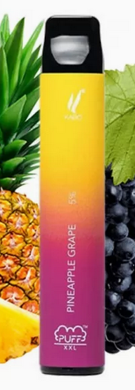 Ашка Puff XXL Disposable Kit 1600 puffs 1200 mAh Pineapple Grape