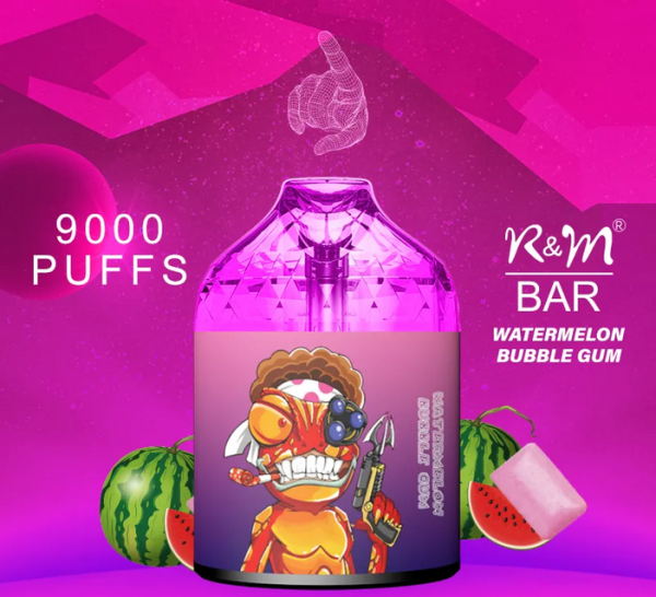 Ашка RandM Bar 9 000 Затяжек - Арбуз жвачка