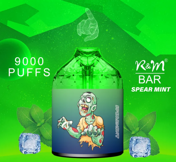 Ашка RandM Bar 9 000 Затяжек - Мята лед