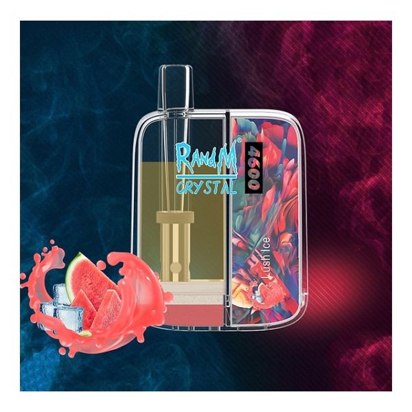 Ашка RandM Crystal 4 600 Затяжек Арбуз со льдом
