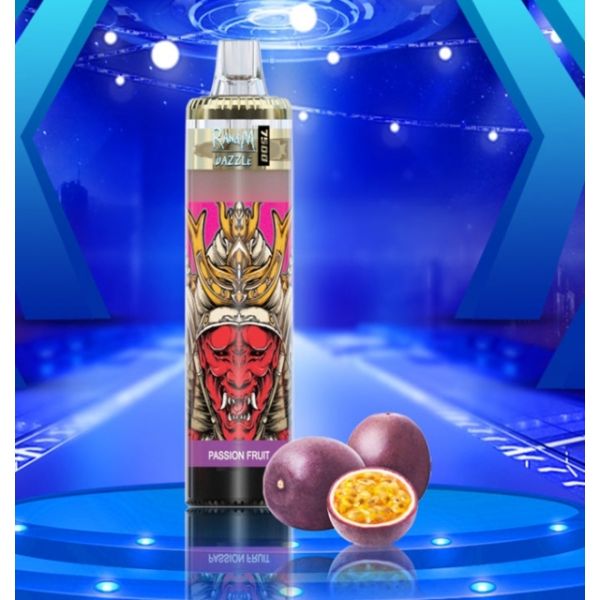 Ашка RandM Dazzle 7 500 Затяжек (Дозаправляемые) Маракуйя